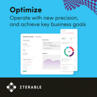 Screenshot of an example of how AI can be used to influence the most important metrics and achieve key business goals.